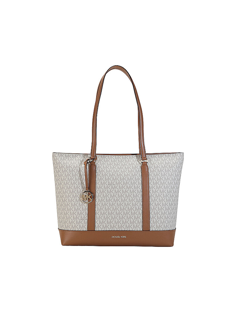 Michael Kors pour femme. 30S6G3PT3B Sac à main monogrammé à la vanille (OSFA), Beige, Casuel, Polyuréthane 2